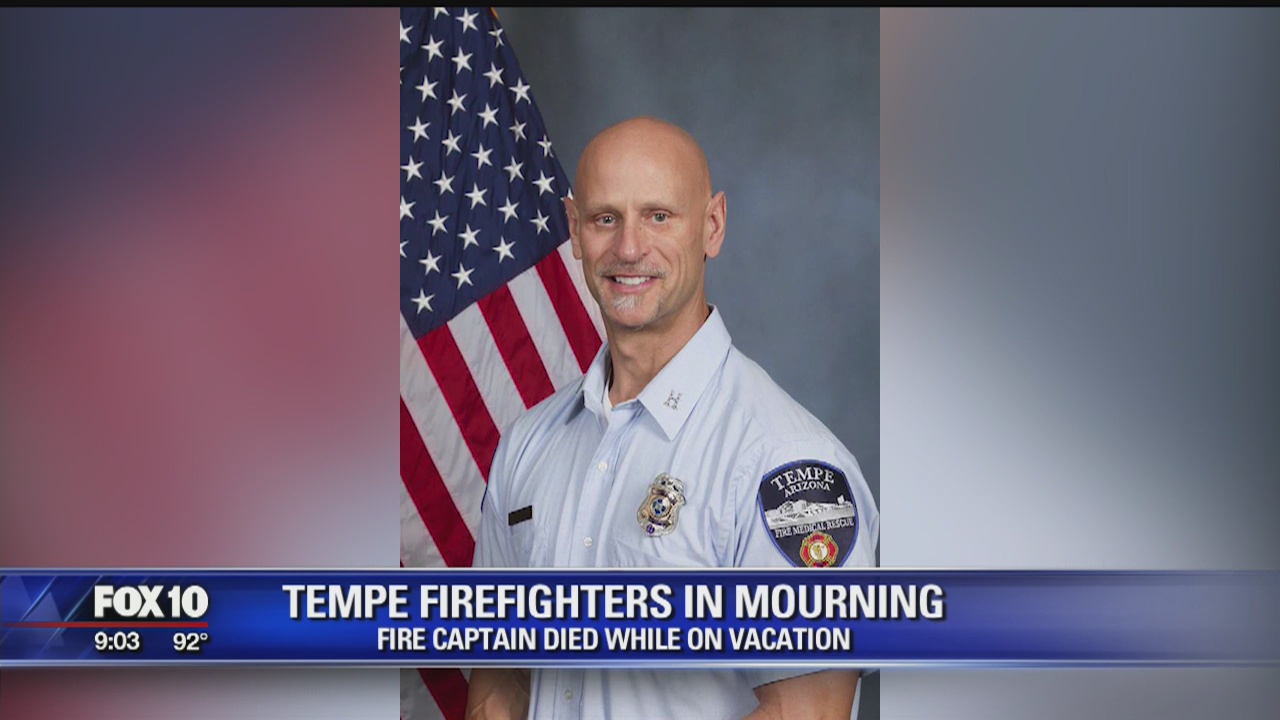 Family and friends remember life of Tempe Fire Captain Frank Reed
