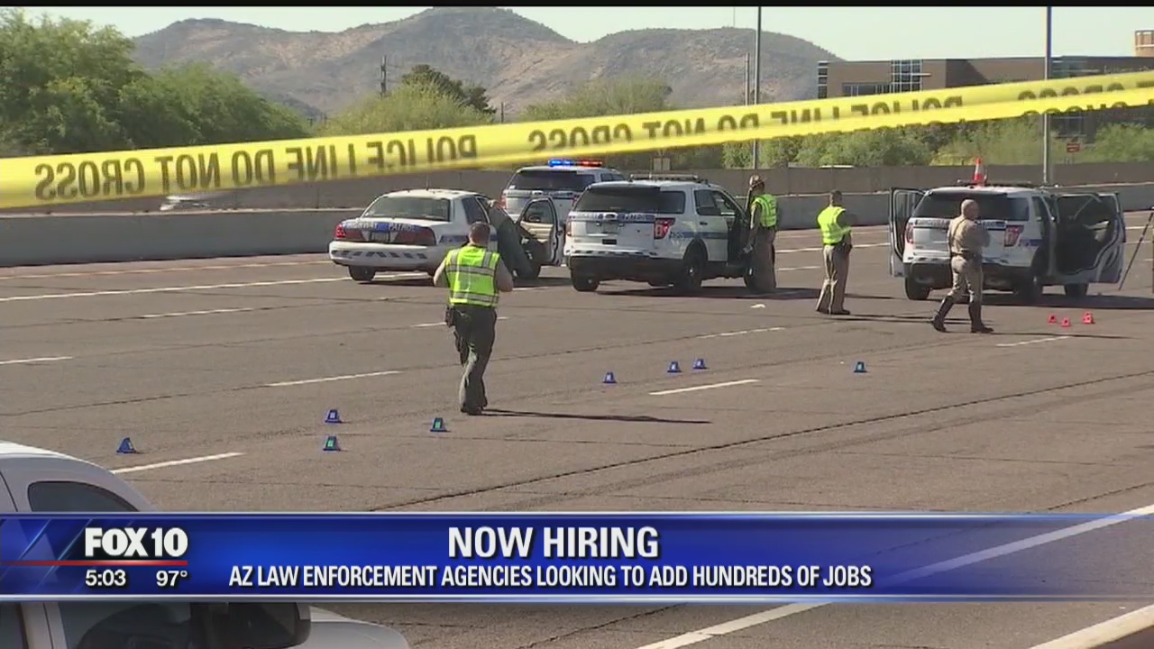 DPS, Phoenix PD, MCSO look to add hundreds of jobs