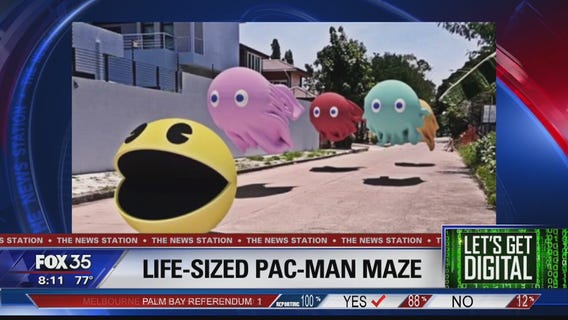 Life-sized Pac-Man maze coming to Orlando in 2020