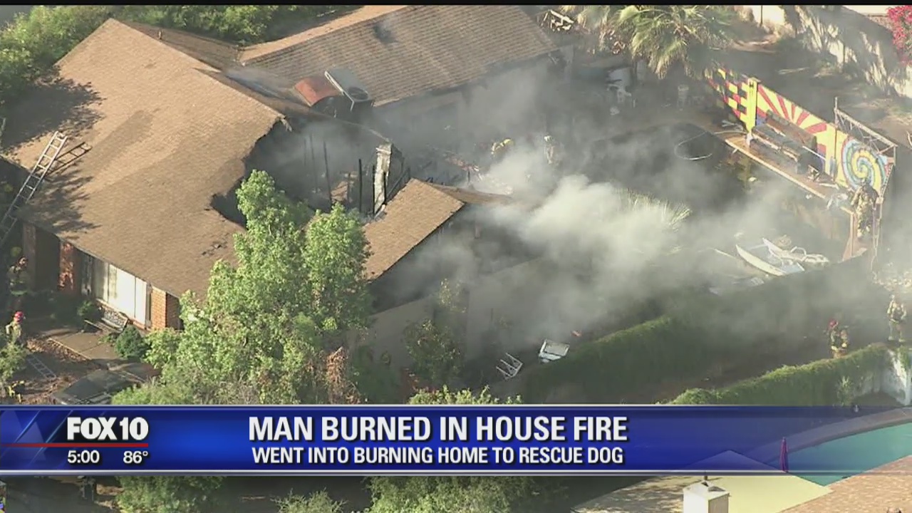 Firefighters battle first-alarm house fire in Tempe