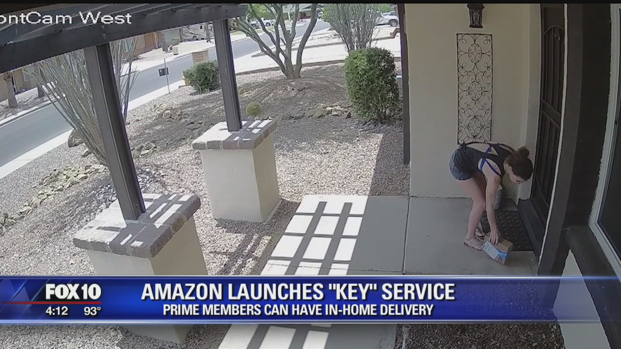 Amazon wants to come in and drop off packages