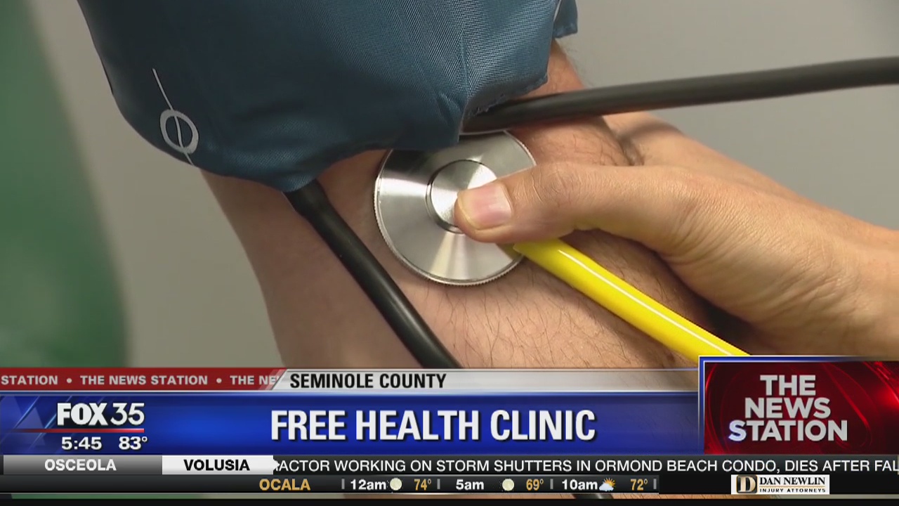 Free health clinic opens in Seminole County.