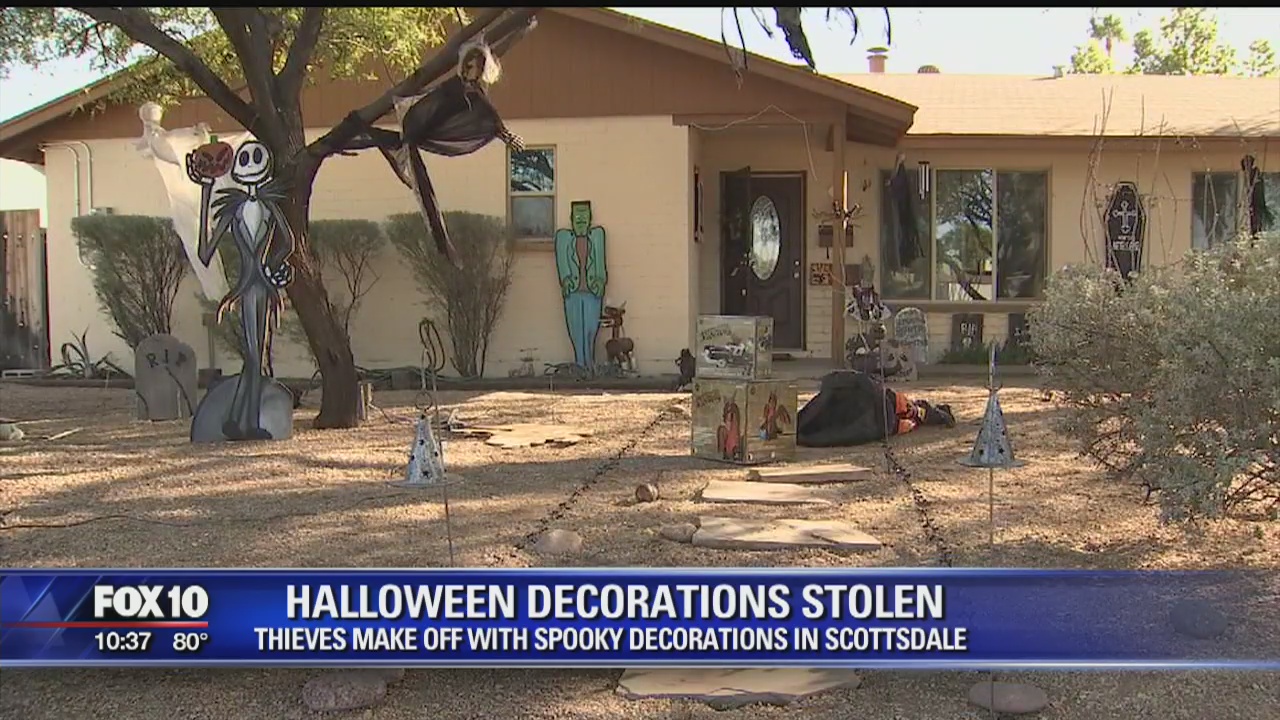 Halloween decoration theft has Scottsdale neighborhood on edge