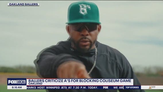 Oakland A's block Oakland B's from playing at Coliseum