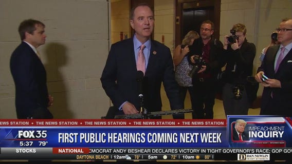 House impeachment inquiry to start open hearings on November 13