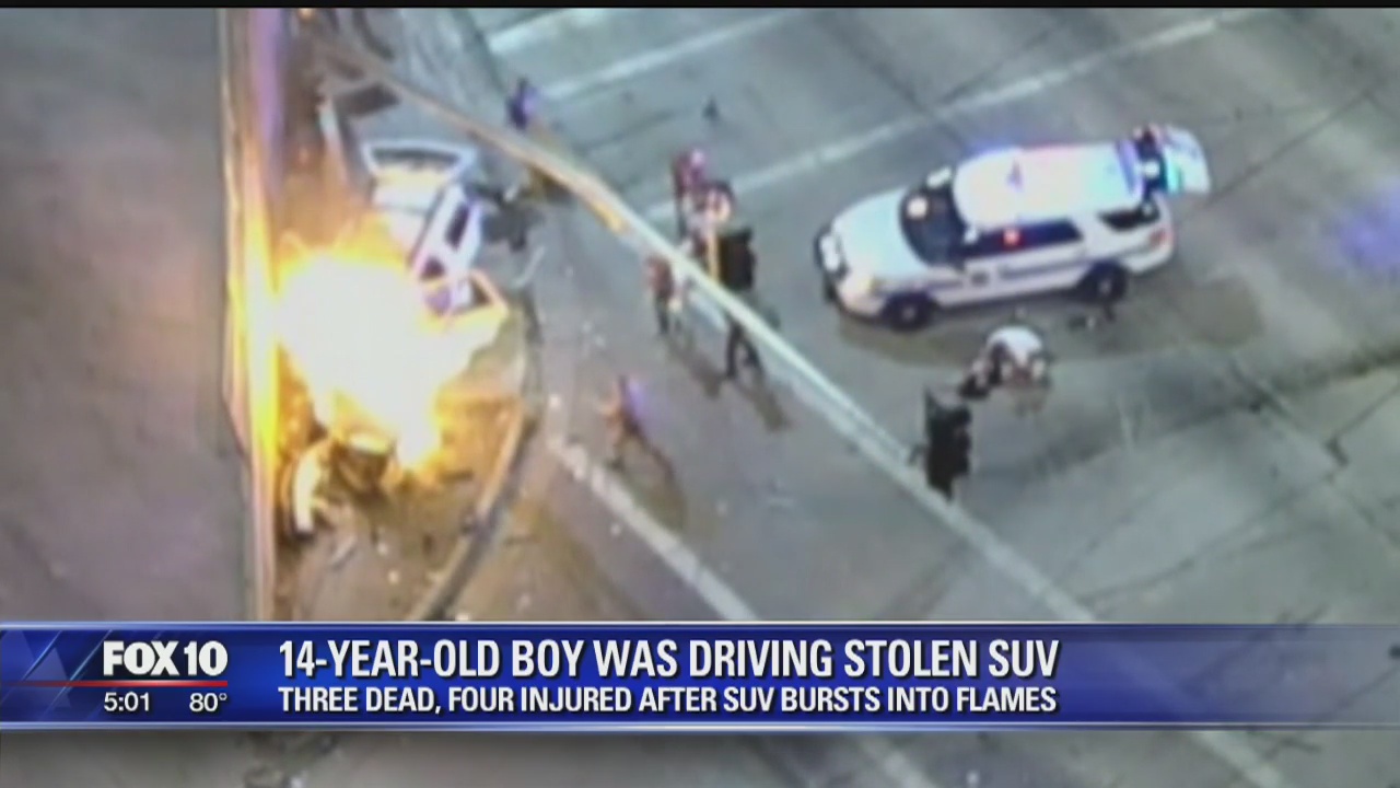 Questions surrounding fatal crash involving stolen SUV | FOX 10 Phoenix