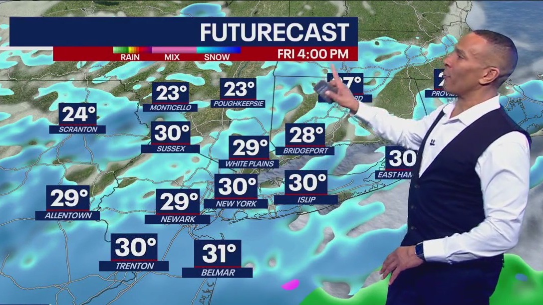 How much snow to expect in NY, NJ, CT