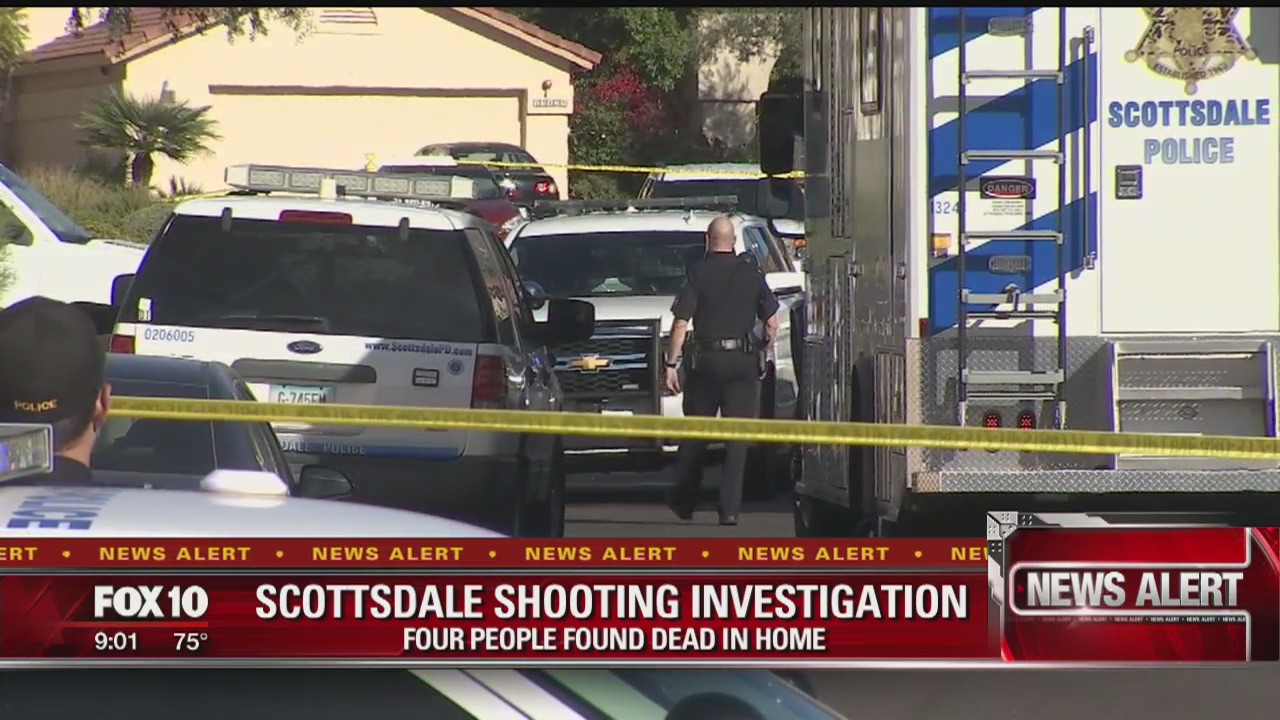 Scottsdale Police: Four people dead following shooting at home