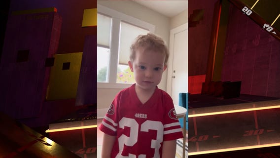 Niners love from little ones