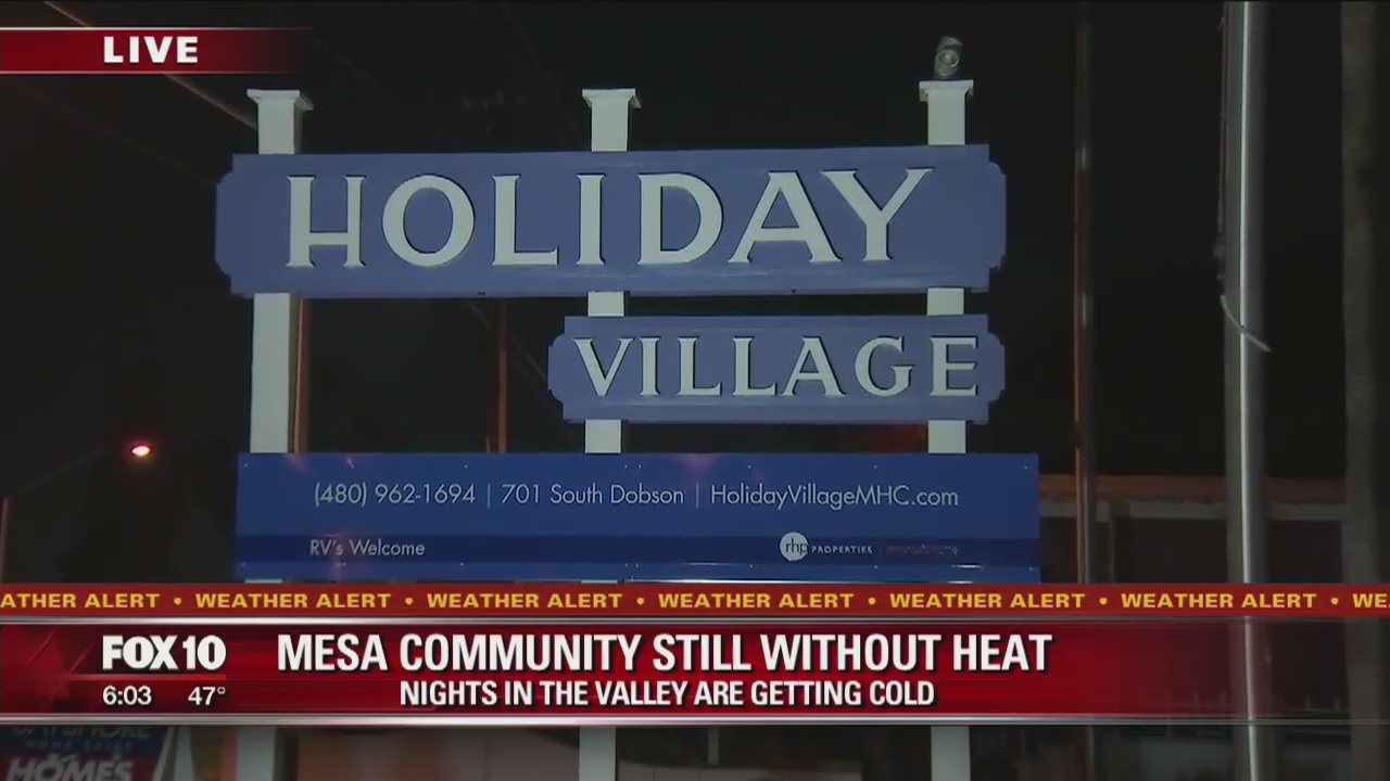 Mesa community still without heat