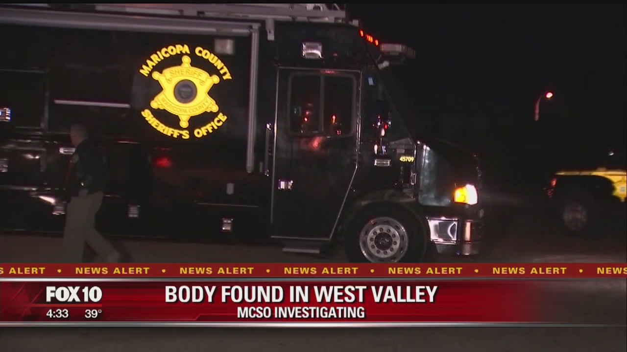 MCSO investigates body found in Avondale
