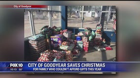 City of Goodyear saves Christmas, helps family that fell on hard times