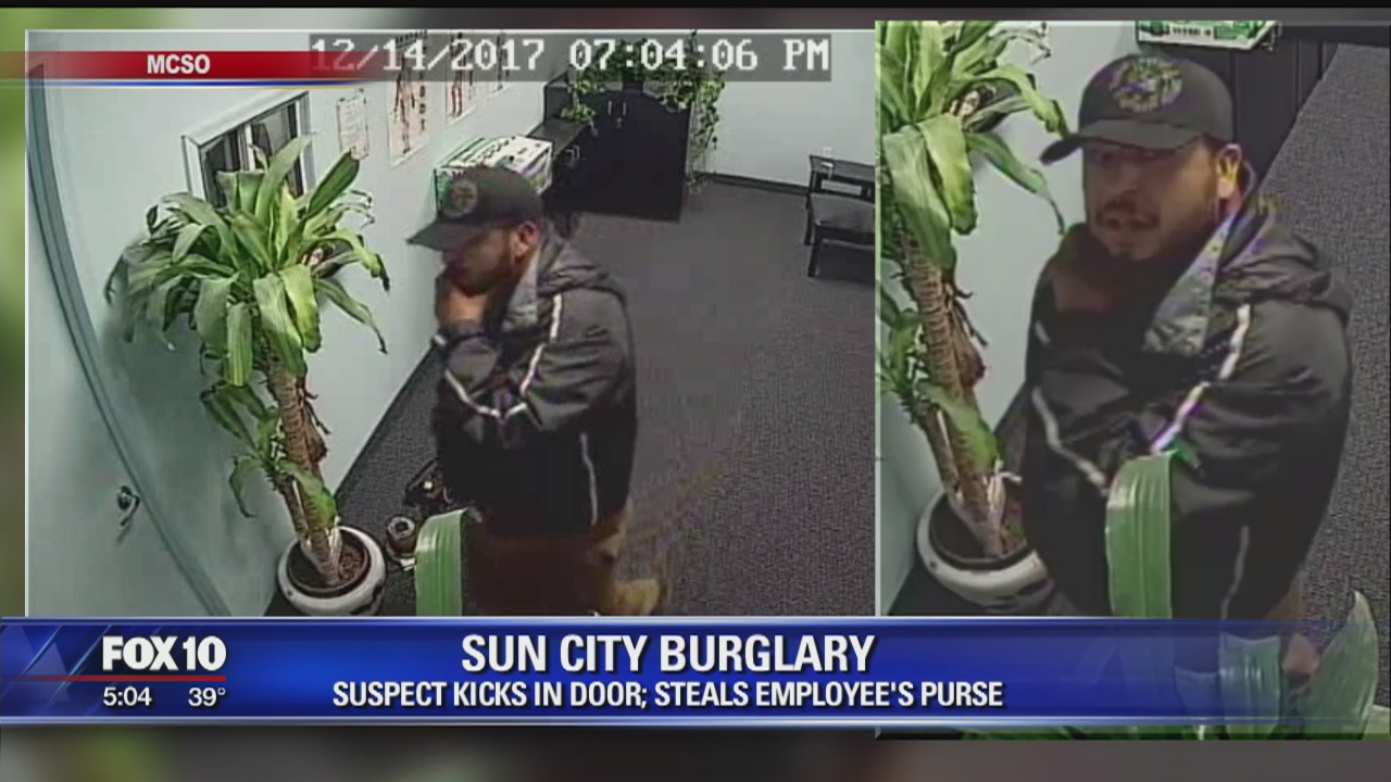 MCSO: Suspect kicks in door, steal's employee's purse