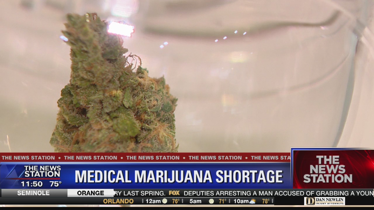 Patients report shortage of smoke-able medical marijuana
