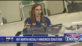 McSally launches Senate campaign in heated Arizona contest