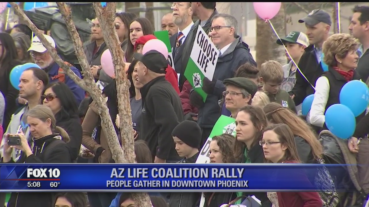 Arizona Pro-Life rally attracts hundreds of participants