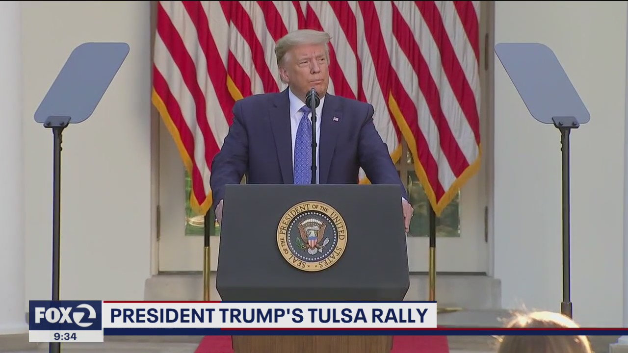A look ahead to Trump's rally in Tulsa