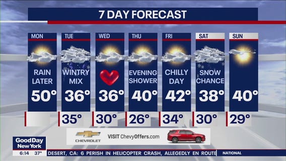 NYC weather forecast