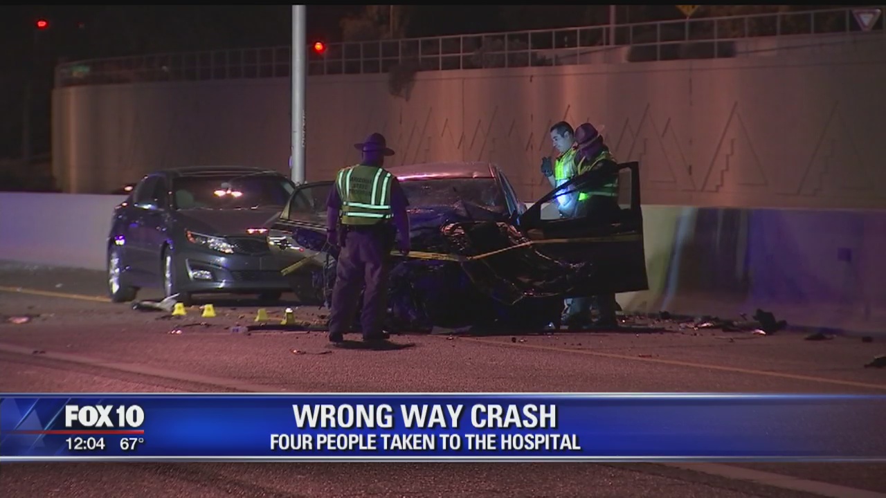 Loop 101 reopens following wrong-way crash | FOX 10 Phoenix