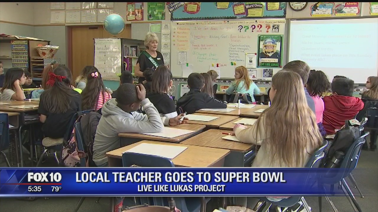 Avondale teacher gets tickets to go to the Super Bowl