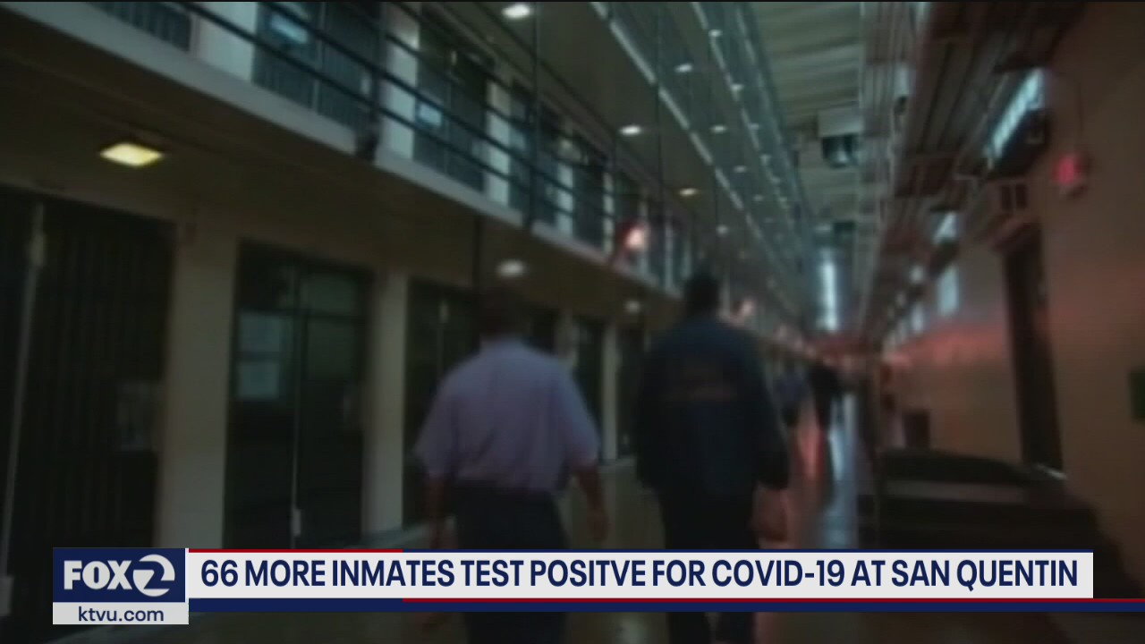 San Quentin prison announces 66 additional cases of COVID-19