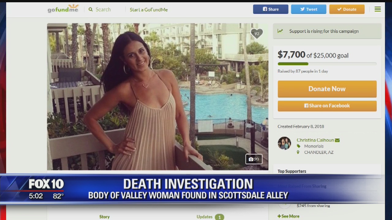 Investigation into 33-year-old woman's death in Scottsdale continues