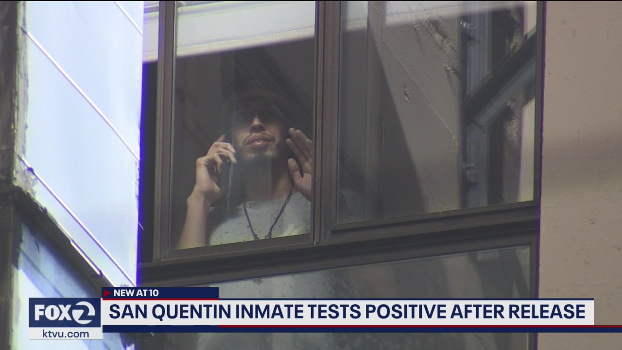 San Quentin inmate tests positive after being released