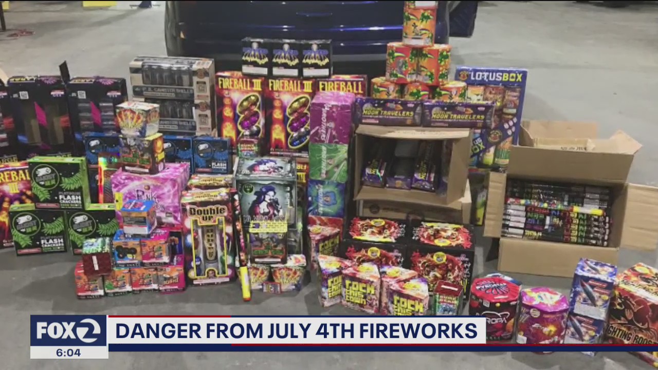 Illegal fireworks likely being smuggled into California from other states