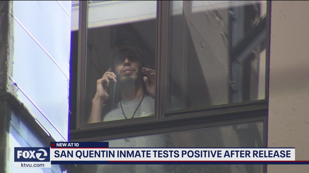 San Quentin inmate released with no where to go tests positive for COVID-19
