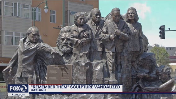 "Remember Them" monument vandalized