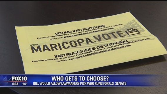 Who gets to choose? Bill would allow lawmakers to pick Senate candidates