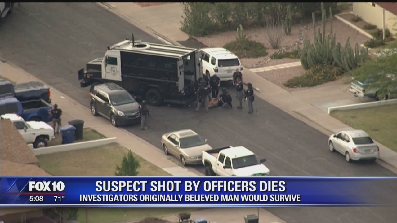 Man dead after officer involved shooting in Mesa on Thursday | FOX 10 ...