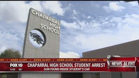 Police arrest Chaparral High School student for having gun on campus