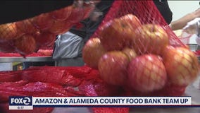 Amazon and Alameda County food bank team up