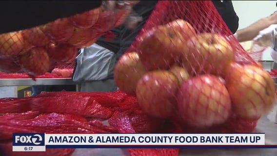 Amazon and Alameda County food bank team up