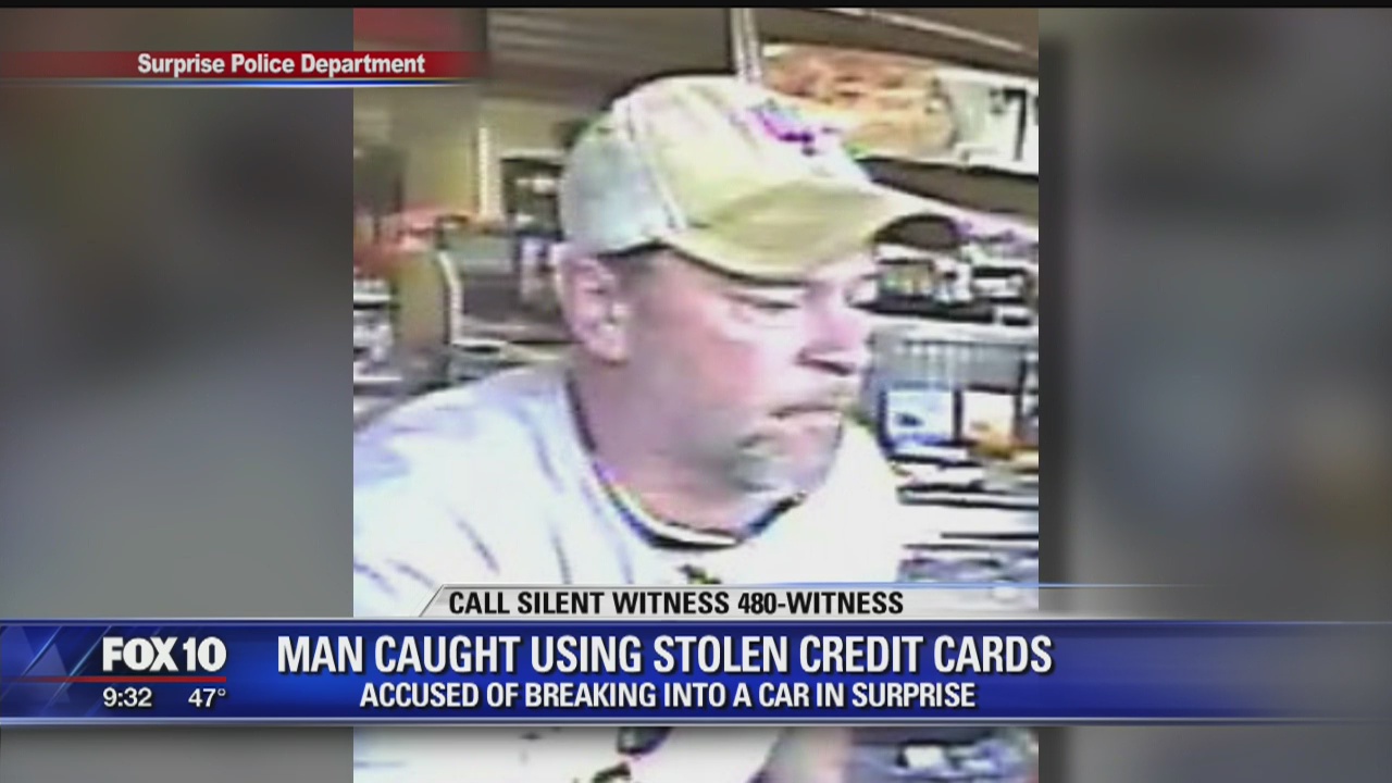 Man accused of using stolen credit cards