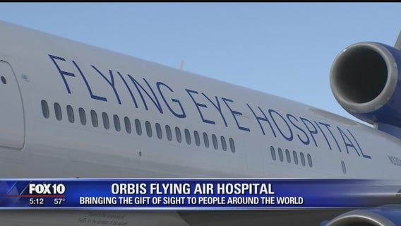 Orbis flying eye hospital has stopover in Goodyear