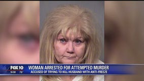 Cave Creek woman accused of using anti-freeze to poison her husband