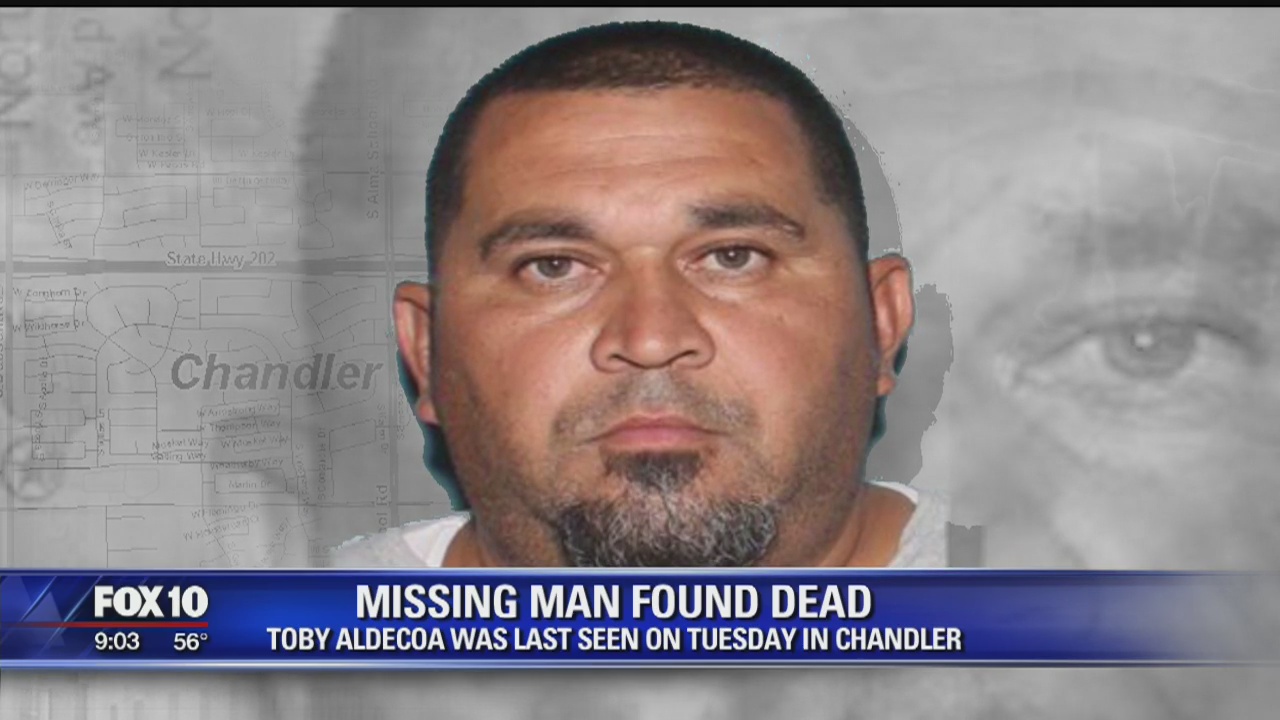 Police: Missing man found dead in Mesa | FOX 10 Phoenix