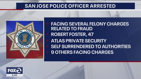 San Jose police officer arrested