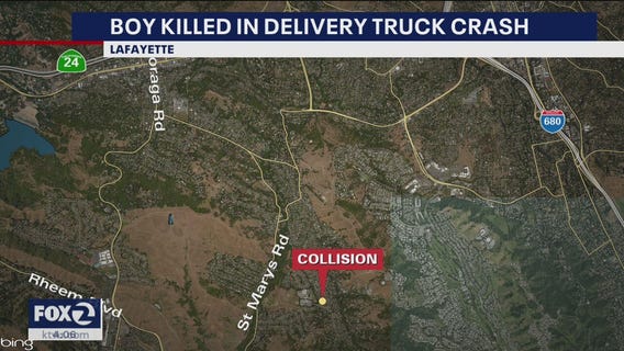Boy killed in Lafayette delivery truck crash