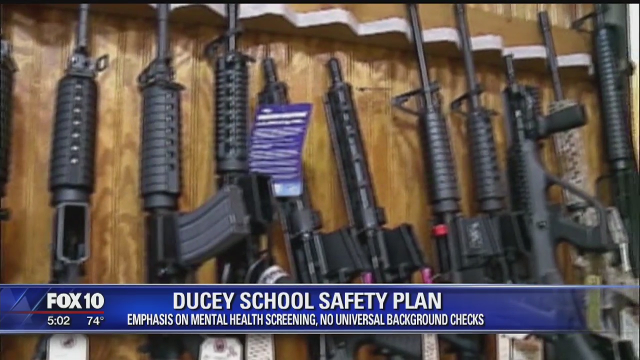 Arizona Gov. Doug Ducey rolls out school safety package