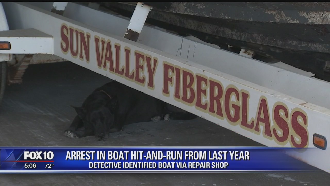 Boat repair shop owner helped detectives track down Bartlett Lake hit-and-run suspect