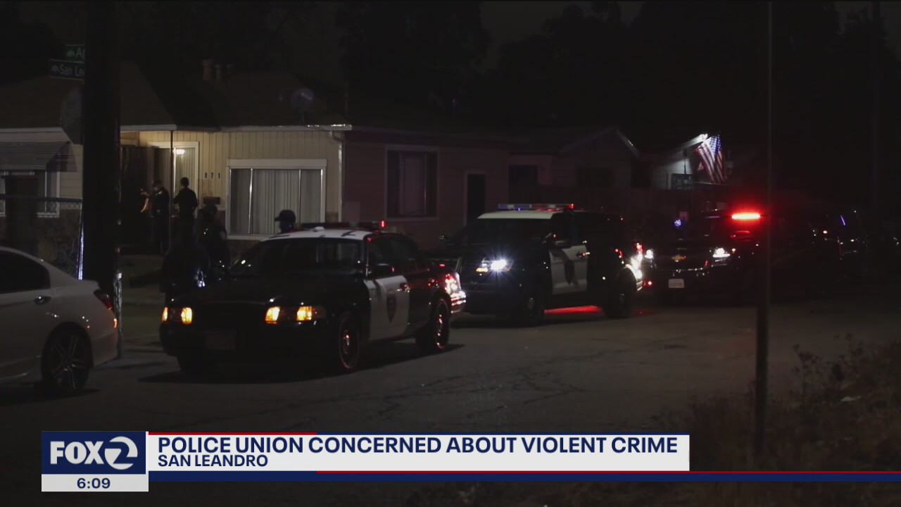 San Leandro police union concerned about rise in violent crime