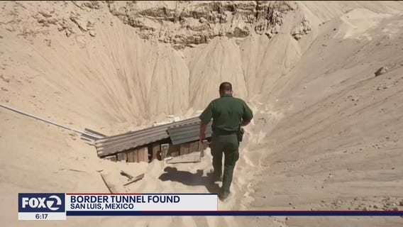 Arizona border patrol officials discover massive tunnel into Mexico