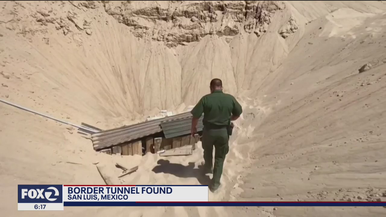Arizona border patrol officials discover massive tunnel into Mexico
