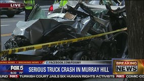 Horrific crash in Manhattan