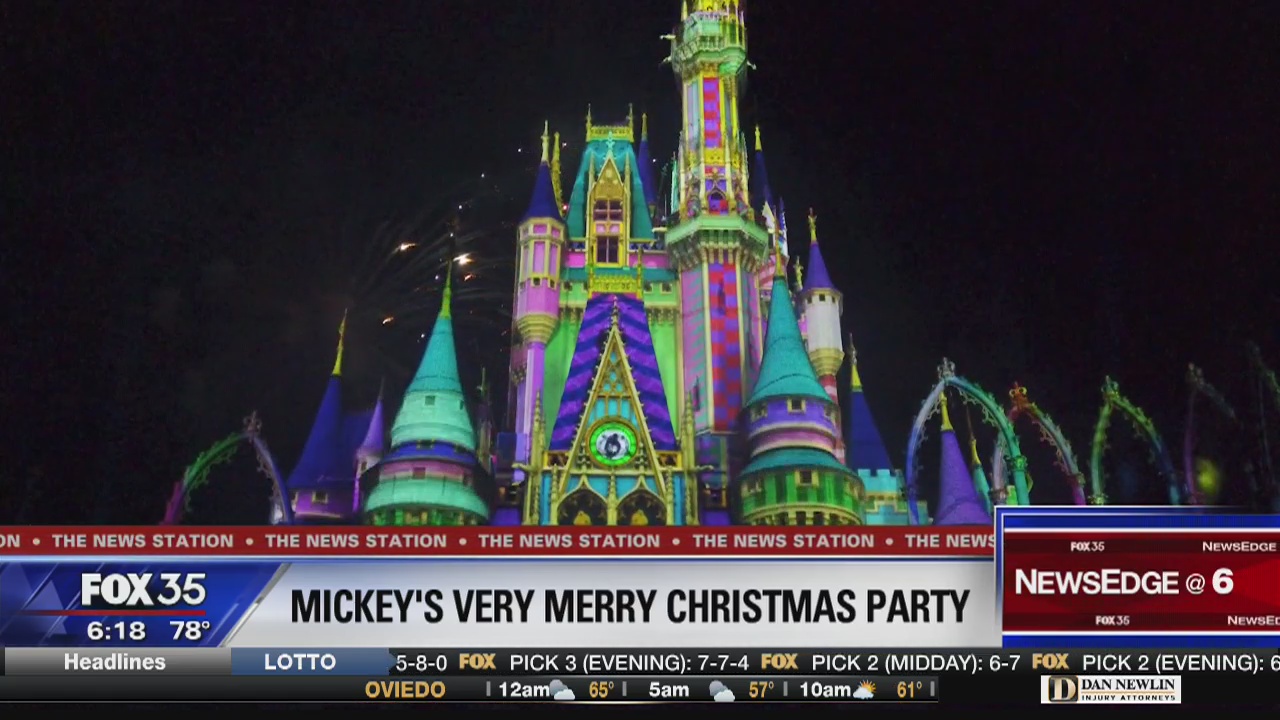 Mickey's Very Merry Christmas Party kickoff