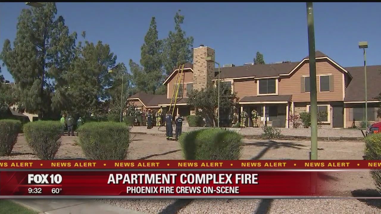 Crews battle Ahwatukee apartment fire | FOX 10 Phoenix