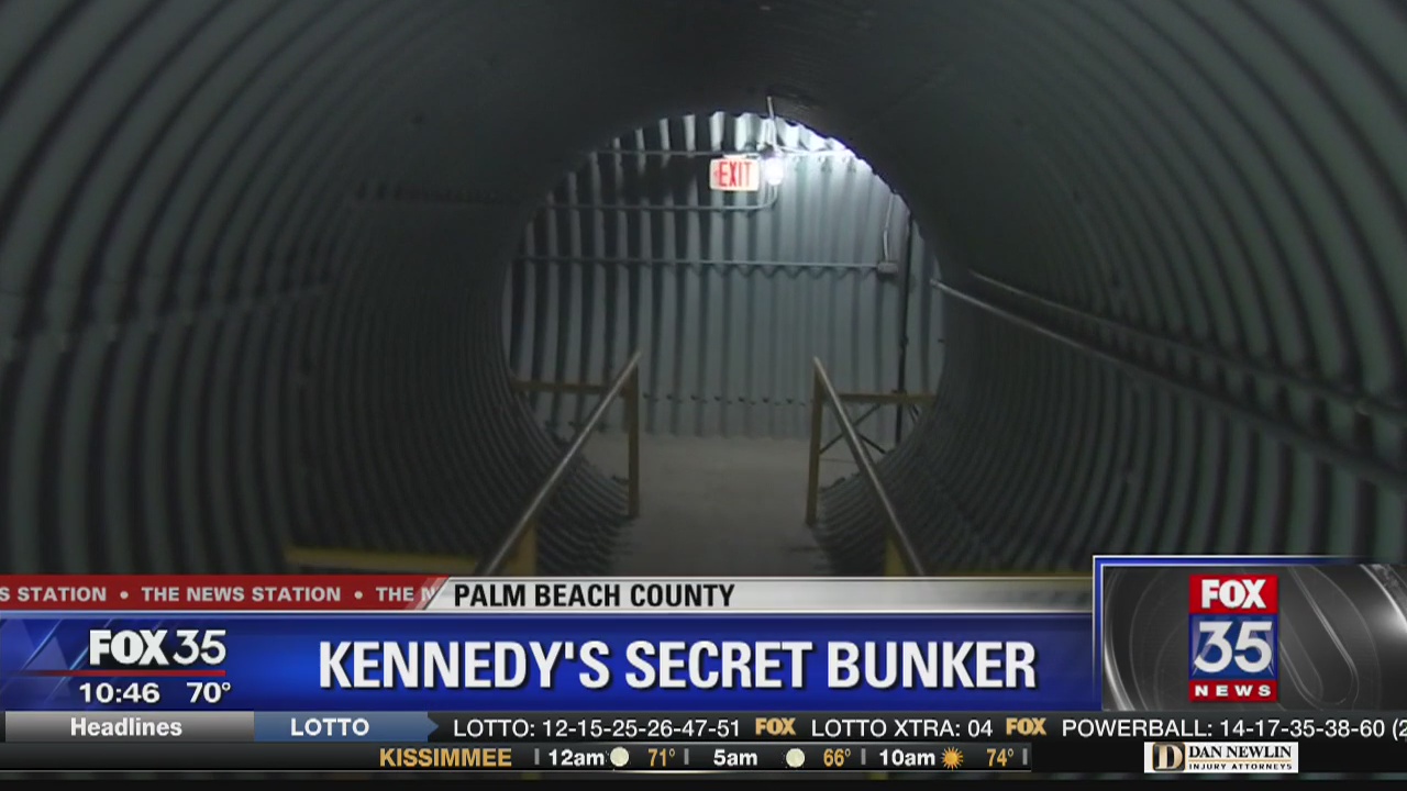 Inside President Kennedy's Florida fallout bunker